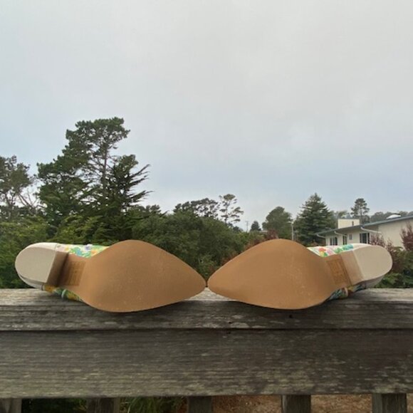 Nasty Gal Contrast Floral Print Western Boots - Picture 5 of 9